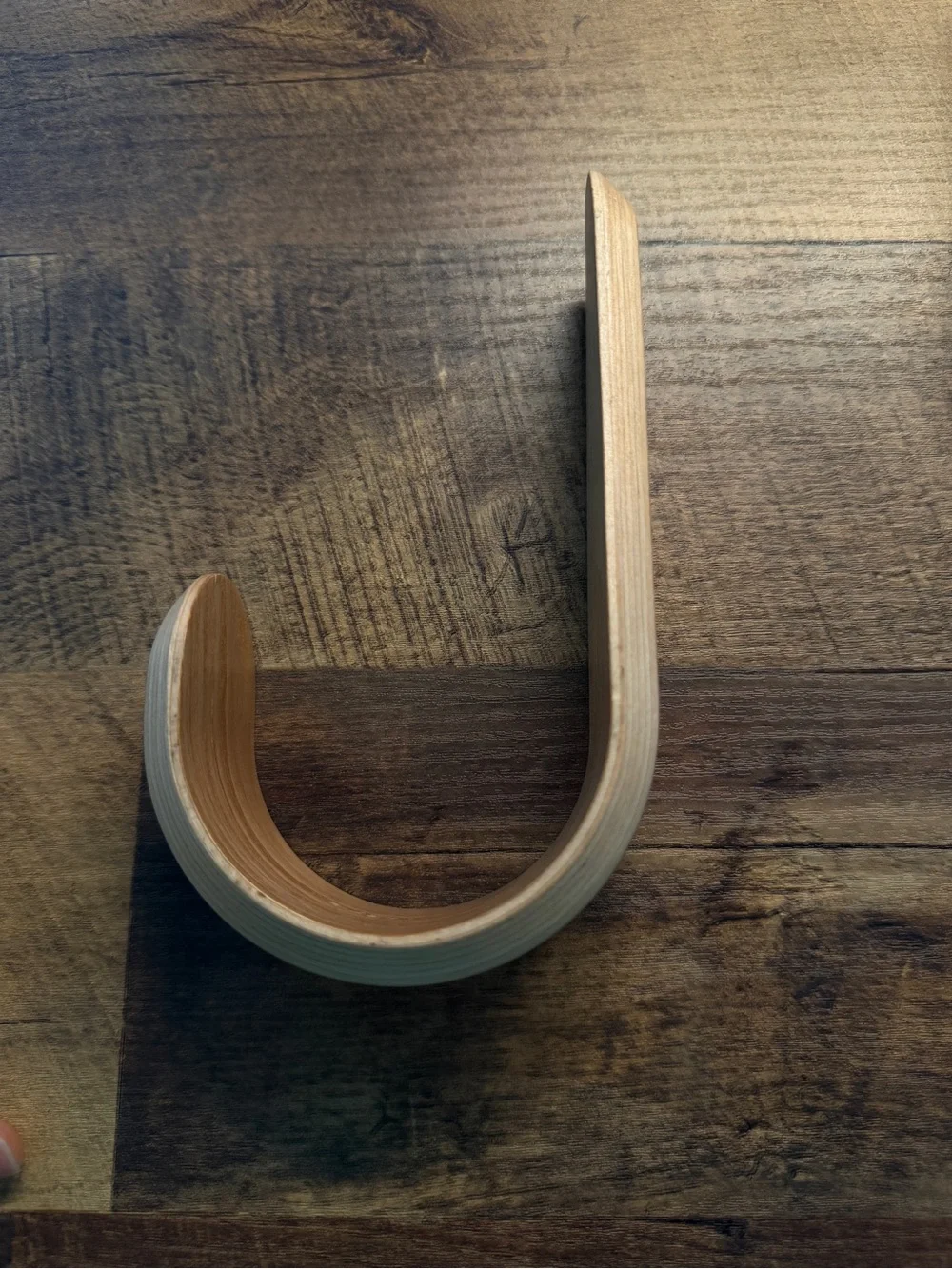 Normann Copenhagen Curve Hook - Oak Finish